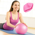 9.8 Inch Professional Pilates Ball - Anti-Burst Exercise Ball for Core Strength/Yoga/Gym/Home, Non-Slip Grip